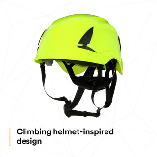 3M SecureFit Safety Helmet, X5014-ANSI,  HVGreen