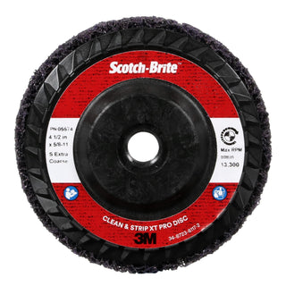 Scotch-Brite Clean and Strip XT Pro Disc, XO-DC, SiC Extra Coarse,
Purple