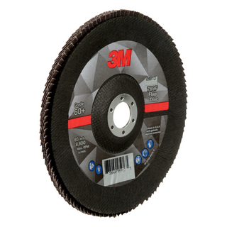 3M Flap Disc 769F, 60+, T29, 7 in x 7/8 in