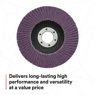 3M Flap Disc 769F, 120+, T29, 5 in x 7/8 in