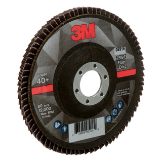 3M Flap Disc 769F, 40+, T27, 5 in x 7/8 in