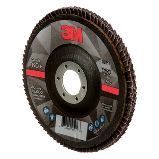 3M Flap Disc 769F, 60+, T29, 5 in x 7/8 in