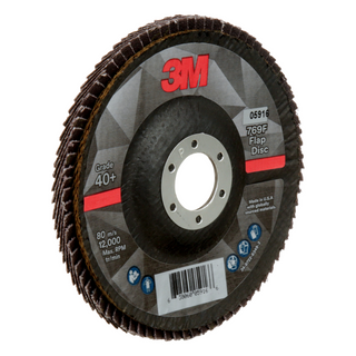 3M Flap Disc 769F, 40+, T29, 5 in x 7/8 in