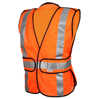 3M Reflective Construction Safety Vest with 5 Point Tear Away, Class 2