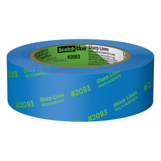 ScotchBlue Sharp Lines Painter's Tape 2093-36NC, 1.41 in x 60 yd (36 mmx 54.8 m)