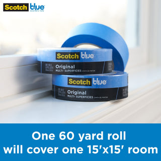 ScotchBlue Original Painter's Tape 2090-36NC, 1.41 in x 60 yd (36mm x54,8m)