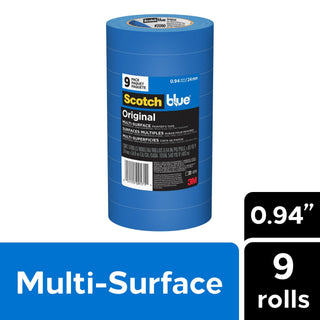 ScotchBlue Original Painter's Tape 2090-24AP9, 0.94 in x 60 yd (24mm x54,8m)