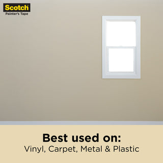 Scotch® Contractor Grade Masking Tape 2020-24AP, 0.94 in x 60.1 yd (24mmx 55m)