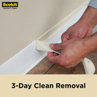 Scotch® Contractor Grade Masking Tape 2020-24AP, 0.94 in x 60.1 yd (24mmx 55m)