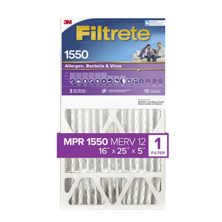 Filtrete Ultra Allergen Reduction Deep Pleat Filter NDP01-5IN-2