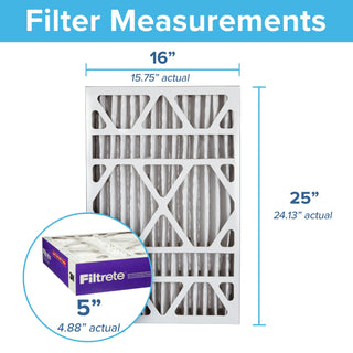 Filtrete Ultra Allergen Reduction Deep Pleat Filter NDP01-5IN-2