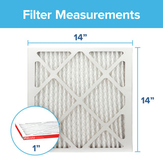 Filtrete Allergen Defense Air Filter, 1000 MPR, AL11-4, 14 in x 14 in x1 in