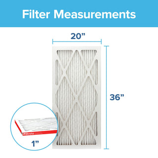 Filtrete Allergen Defense Air Filter, 1000 MPR, AL43-4, 20 in x 36 in x1 in