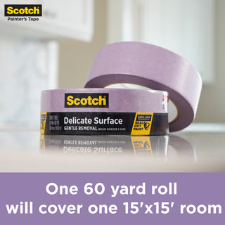 Scotch® Delicate Surface Painter's Tape 2080-36DP4, 1.41 in x 60 yd.