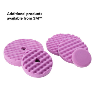 3M Perfect-It 1-Step Foam Finishing Pad, 33036, 8 in, Hookit, 2 padsper bag