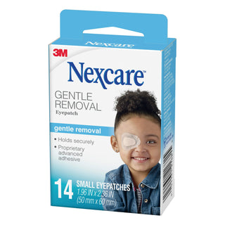 Nexcare Gentle Removal Eye Patch - Small KRJ-14, 1.96 in x 2.36 in