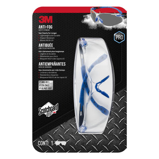 3M Anti-Fog Goggle with Scotchgard Protector 47210H1-VDC-PS,
Black/Blue