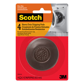 Scotch Gripping Pads SP936-NA, Round, 2.5-in 4/pk