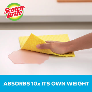 Scotch-Brite® Sponge Cloth 9055, 6.8 in x 7.8 in x 0 in (17 cm x 19 cm)