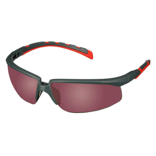 3M Solus 2000 Series, S2024AS-RED, Gray/Red Temples