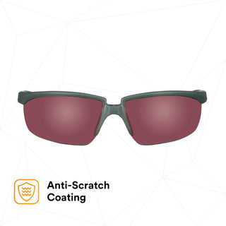 3M Solus 2000 Series, S2024AS-RED, Gray/Red Temples