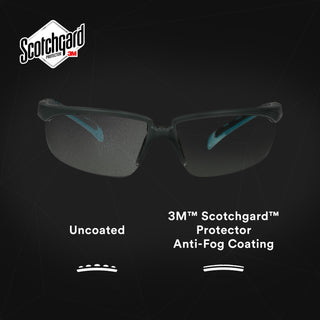 3M Solus 2000 Series, S2007SGAF-BGR, Gray/Blue-Green Temples