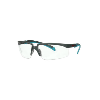 3M Solus 2000 Series, S2001SGAF-BGR, Gray/Blue-Green Temples