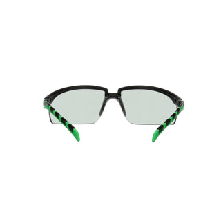 3M Solus 2000 Series, S2017AS-BLK, Black/Green Temples