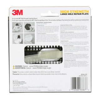 3M High Strength Repair Plate, 4-pack, RP6IN-4PK