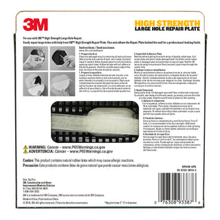 3M High Strength Repair Plate, 4-pack, RP6IN-4PK