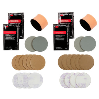 3M Headlight Lens Restoration Kit, 39084F2, 12 per case, 2 pack