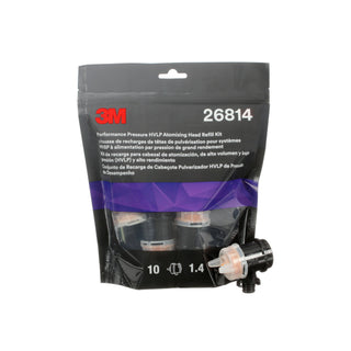 3M Performance Pressure HVLP Atomizing Head Refill Kit, 26830, Variety Kit