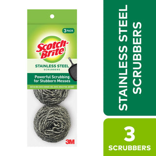 Scotch-Brite® Stainless Steel Scouring Pad 214C