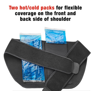 ACE Shoulder Hot/Cold Wrap 208612, One Size - Adjustable