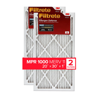 Filtrete Allergen Defense Filter AD22-2PK-1E, 20 in x 30 in x 1 in