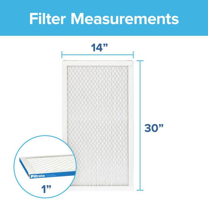 Filtrete Ultimate Allergen Reduction Filter UT24-2PK-1E, 14 in x 30 in x 1 in