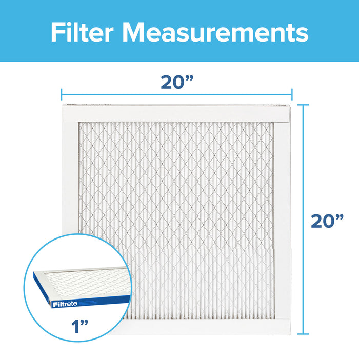 Filtrete Elite Allergen Reduction Filter EA02-2PK-1E, 20 in x 20 in x 1 in