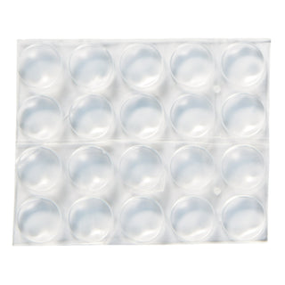 Scotch Bumpers SP956-NA, Round, Clear 0.5-in 60/pk