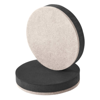 Scotch Sliders SP674-NA, Round, Felt 3.5-in 16/pk