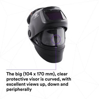 3M Speedglas Heavy-Duty Welding Helmet G5-01 w ADF G5-01VC and 3M Adflo