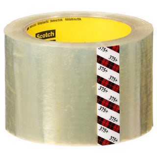 Scotch® High Tack Box Sealing Tape 375+, Clear, 72 mm x 50 m