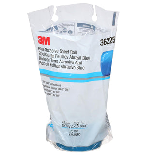 3M Stikit Blue Abrasive Sheet Roll 321U, 36225, 320 grade, 2-3/4 in x 45 yd