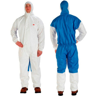 3M Protective Coverall 4535, White & Blue Type 5/6, 3XL