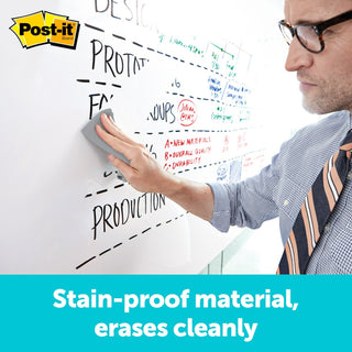 Post-it® Super Sticky Dry Erase Surface DEF4x3, 3 ft x 4 ft (91.4 cm x 1.21 m)