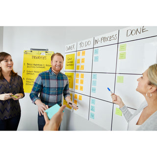 Post-it® Super Sticky Dry Erase Surface DEF3x2, 2 ft x 3 ft (60.9 cm x 91.4 cm)