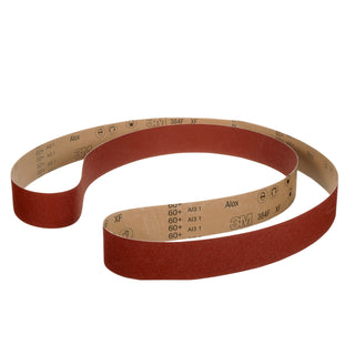 3M Cloth Belt 384F, 120+ XF-weight, 51 in x 126 in, Film-lok,Single-flex, Bulk