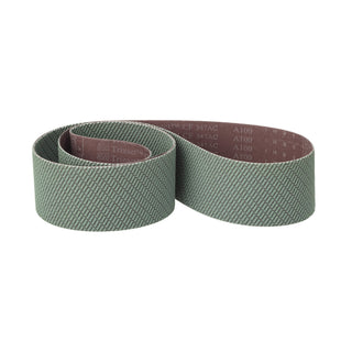 3M Trizact CF Cloth Belt 347FC, A160 X-weight, 6 in x 148 in, Film- lok, No Flex