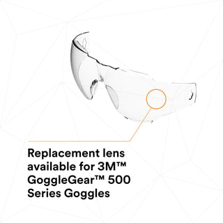 3M Goggle Gear, 500-Series, GG501SGAF-LENS