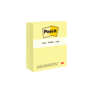 Post-it® Notes 655, 3 in x 5 in (76 mm x 127 mm)