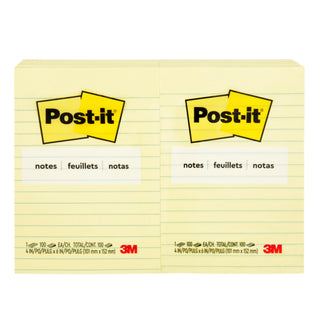 Post-it® Notes 660, 4 in x 6 in (101 mm x 152 mm)